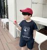 5144BHB - Bộ Beemo cổ tròn thêu gấu cho bé trai size 1-6y