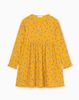 V00014 - Váy thun nhăn / thun tăm hoa nhí 3 màu size 24m - 8y