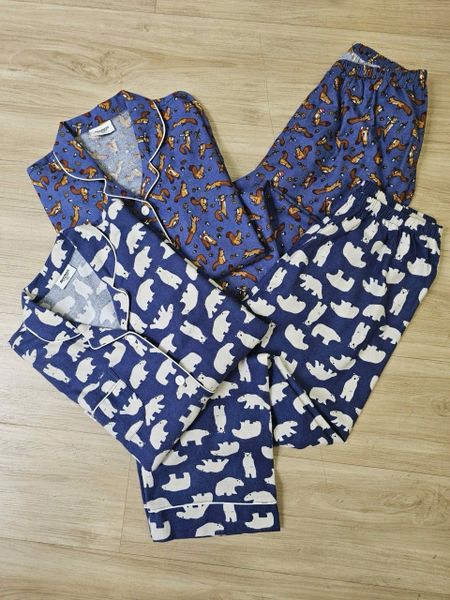 BM2509PJ072 - Bộ Pyjama Beemon trẻ em vải thô cà bông mềm cho bé size 120-160