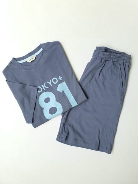 BBG34 - Bộ cotton Bee Mon Tokyo chữ số nhiều màu BTBG size 110-160