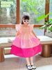 V00046 - Váy Mia Kids tiểu thư smock phối sắc màu BG size 1-10y