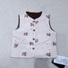 AK28 - Áo khoác gile lông vũ Liwu Kids siêu nhẹ 2 mặt nhiều mẫu cho bé size 90 - 130