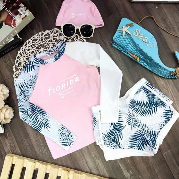 B2LC - Bộ bơi cao cấp SPK tay dài size đại cồ size S-XXL