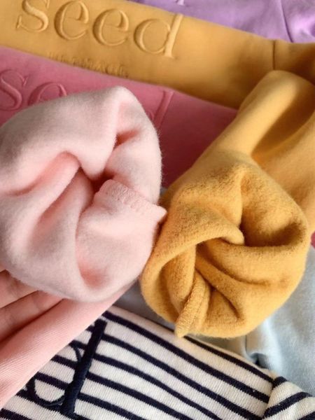 V00107 - Váy nỉ bông chun eo nhiều màu size 12m - 10y