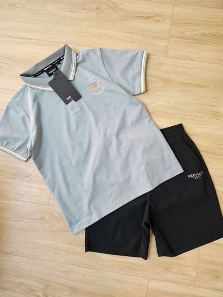 BM2601ST03 - Bộ polo Beemon 5 màu cho bé size 120-160