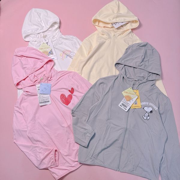 ACN04 - Áo khoác chống nắng vải dệt +50UPF nhiều màu họa tiết ngẫu nhiên size 110-160