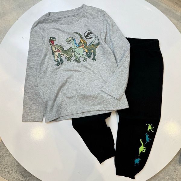 BBT22 - Bộ cotton nhiều mẫu cho bé trai size 3 - 7y