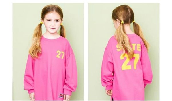 V00171 - Áo váy nỉ da cá màu navy/hồng số 27