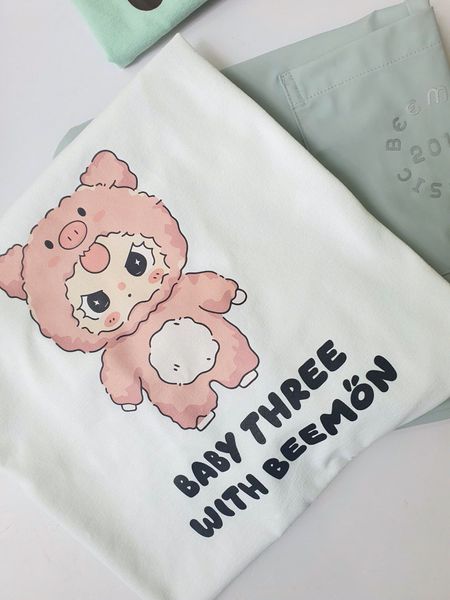 BBG35 - Bộ vải golf Bee Mon Capybara, Baby Three nhiều màu cho bé size 120-160