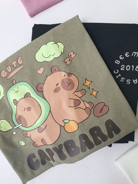 BBG35 - Bộ vải golf Bee Mon Capybara, Baby Three nhiều màu cho bé size 120-160