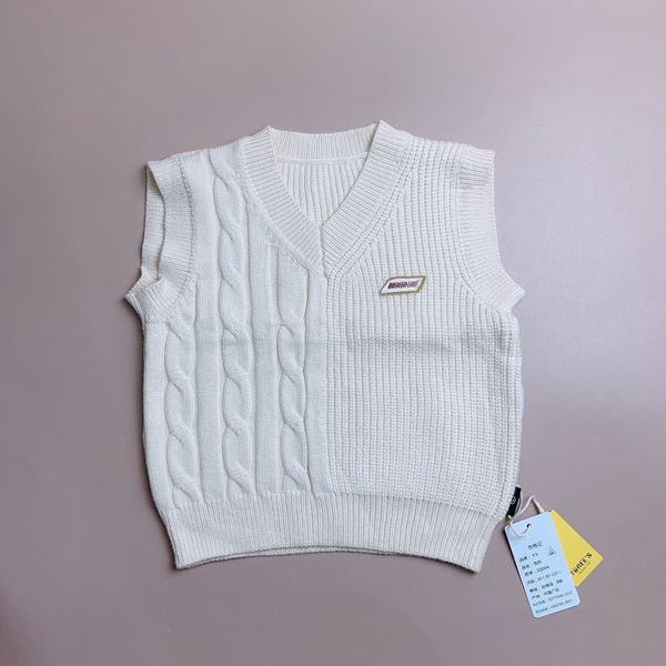 ABT83 - Gile len Three cổ tim hạt gạo tag Broken Line 3 màu size 80 - 120