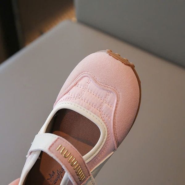 L161 - Giày búp bê thể thao 3 màu quai dán cho bé size 23-36