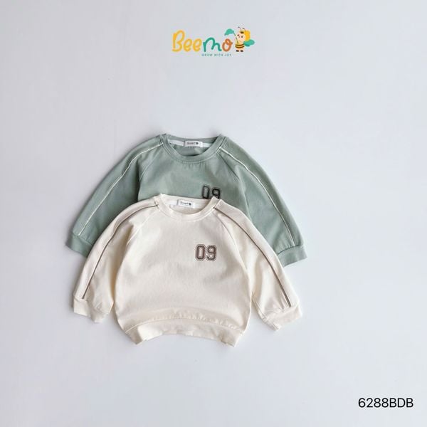 6288BDB - Bộ thun Beemo số 09 năng động 2 màu bé trai size 1-6y