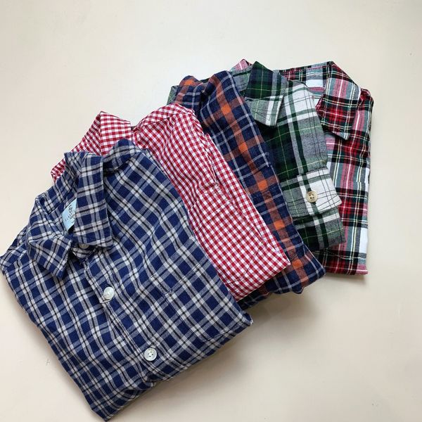 ABT89 - Áo sơ mi Class Club kẻ nhiều màu BT size 2-20y