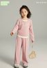 M5633 - Bộ Miakids thun tăm 2 màu cho bé gái size 2-12y