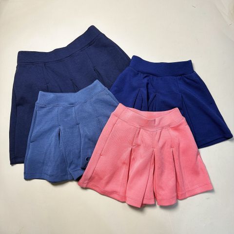 CVAY07 - Quần váy xếp ly vải thun mềm nhiều màu cho bé gái size 110-160