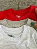 ABT71 - Áo cotton 3 màu logo ngực cho bé size 120-160