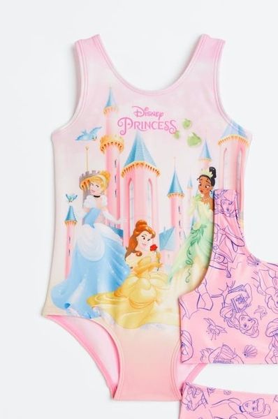 DB00019 - Bộ bơi liền nhiều mẫu Bé Gái size 18m - 10y