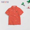 2603.82 - Áo thun Nexxi cổ bẻ họa tiết biển happy size 9-14y