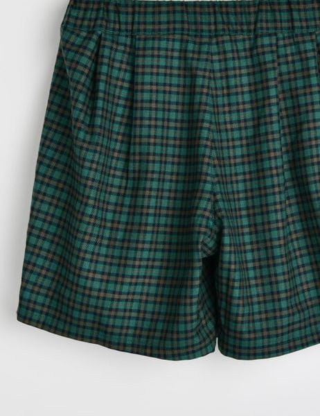 CVAY02 - Quần váy Mm kẻ caro xanh bé gái size 100-140 (1 số thiếu logo)