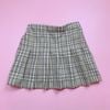CVAY09 - Chân váy xếp ly liền quần kẻ caro nhiều màu size 2-16y