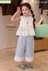 M6004 - Bộ Nickids áo thêu quần dài cho bé size 90-160