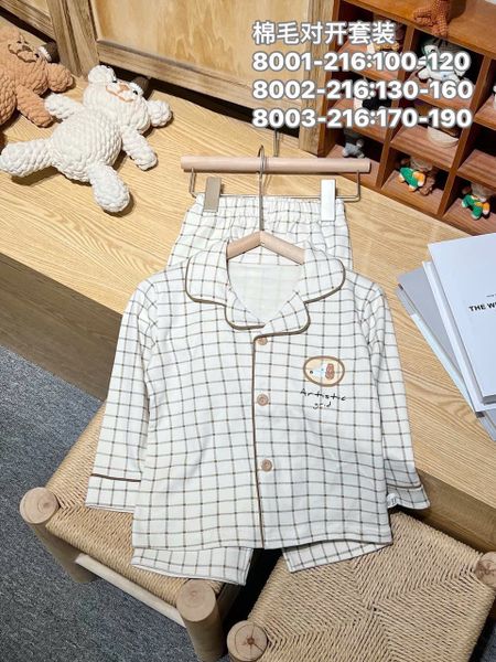 BBT10 - Bộ Pyjama vải thun GuoguoYinuo nhiều màu cho bé trai size 100-160