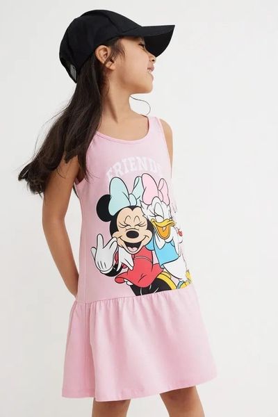 V00063 - Váy cotton sát nách nhiều màu BG size 2-10y