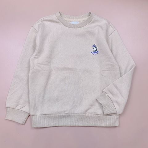 ABT102 - Áo nỉ bông trơn in ngực nhiều màu BTBG