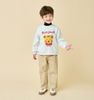 ABG45 - Áo nỉ Bebezoo Bonjour hoạ tiết động vật cho bé size 100-140