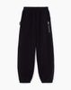 QBG06 - Quần nỉ bệt GGJJ màu đen LOVE & DREAM size 6 - 14y