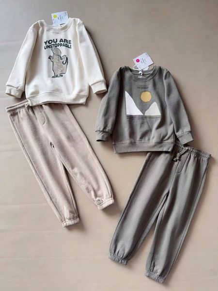 BBT08 - Bộ nỉ bông Castro dòng nhí nhiều mẫu Bé Trai size 6m - 4y