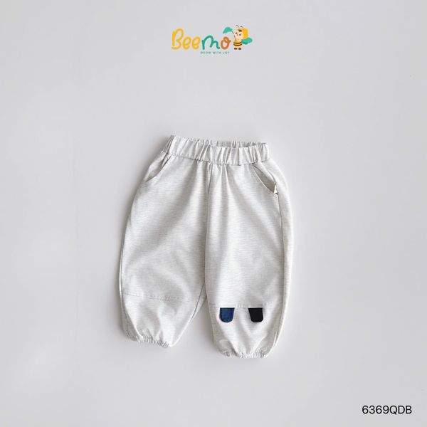 6369QDB - Quần cotton Beemo tai gấu nhiều màu size 1-6y