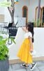 V00034 - Váy Sofia Candy tiểu thư trơn sắc màu phối cổ thêu trắng size 2-12y