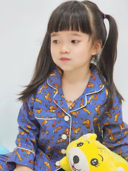 BM2509PJ072 - Bộ Pyjama Beemon trẻ em vải thô cà bông mềm cho bé size 120-160