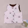 AK28 - Áo khoác gile lông vũ Liwu Kids siêu nhẹ 2 mặt nhiều mẫu cho bé size 90 - 130