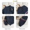 5362BDB - Bộ khoác Beemo bomber phối dây thêu gấu