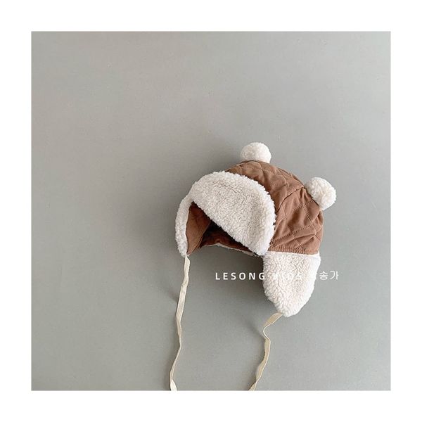 SH2512PK021 - Mũ phi công chống gió mùa đông cho bé, chất liệu vải cotton kích thước 42-46cm, NSX Yiwu Lesong Trading Co., Ltd