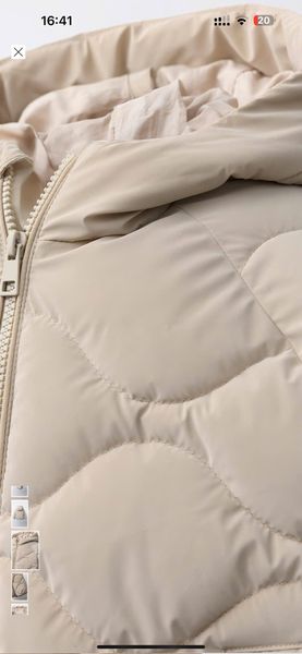 AK32 - Áo khoác phao vải chống thấm 2 màu be/ hồng tím bé gái size 1-6y