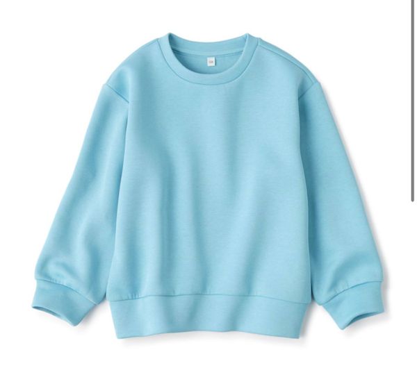 SH2511A02 - Áo phông dài tay dành cho trẻ em gái, dệt kim từ sợi tổng hợp, size XS-XL