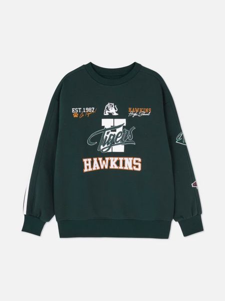 ABT03 - Áo nỉ bông 2 màu cho bé size 7-15y