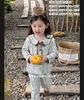 BBG10 - Bộ Pyjama vải thun GuoguoYinuo nhiều màu cho bé gái size 100-190