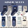 SH2511PK01 - Set 5 đôi tất Minliu Kidsocks dành cho trẻ em, chất liệu cotton+polyester+spandex, NSX Man Luu Textile Company Limited
