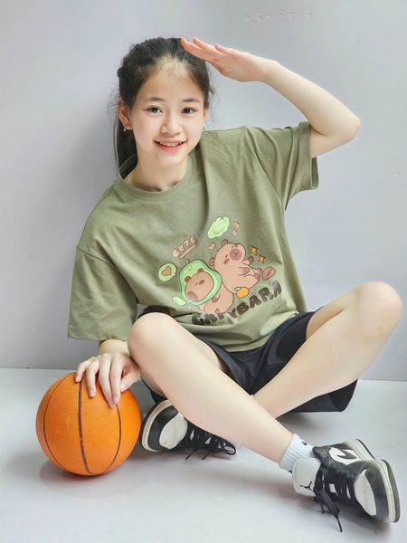 BBG35 - Bộ vải golf Bee Mon Capybara, Baby Three nhiều màu cho bé size 120-160