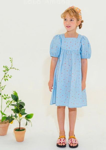 V00018 - Váy vải thô nhiều màu cho bé size 100-150