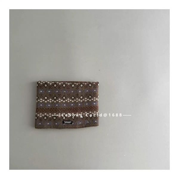 SH2512PK02 - Khăn len quàng cổ cho trẻ em vải cotton kích thước 60-80cm/80-100cm Yiwu Lesong