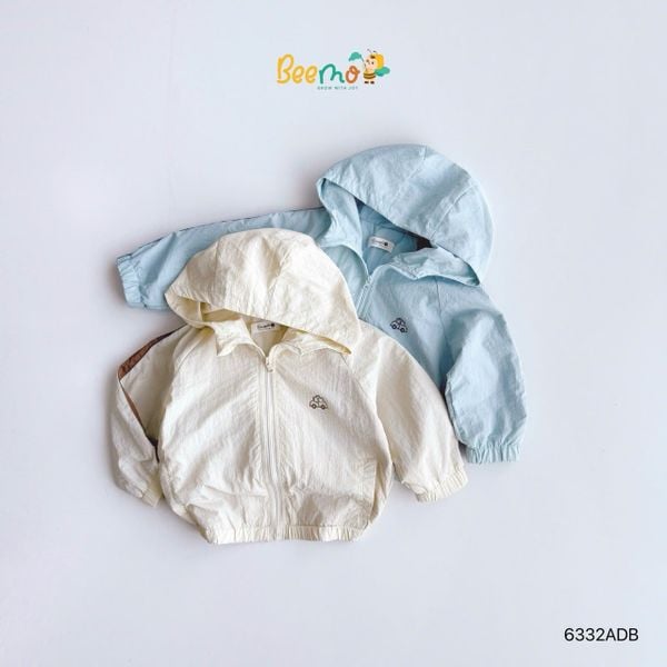 6332ADB - Áo Khoác Gió Chiếc Xe Nhỏ Beemo size 1 - 6y