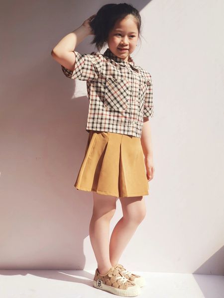 CVAY17 - Chân váy Bee Mon xếp ly kèm quần 5 màu