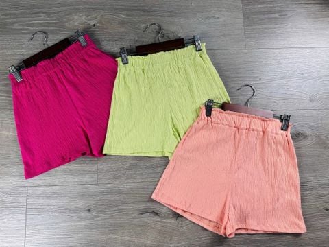 QBG28 - Quần thun mềm GGJJ 3 màu cho bé gái size 2-8y