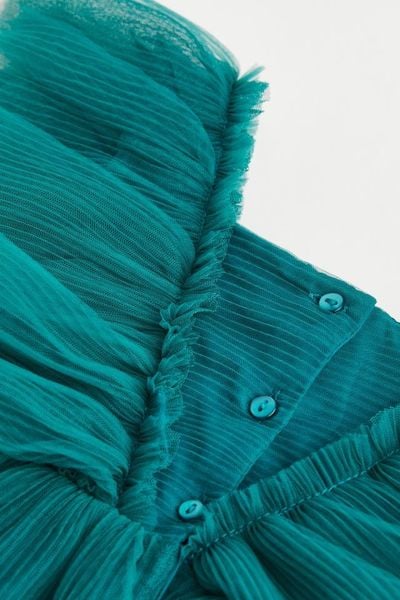 V00072 - Váy công chúa tutu ren dập ly nhiều màu size 2-12y